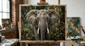 Cuadro de Elefante